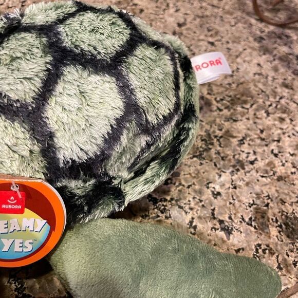 Aurora Dreamy Eyes Turtle Plush Turtle - Picture 4 of 16